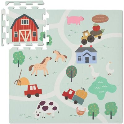 Relaxdays - Farm Puzzle 21tlg - Bauernhof-Design - Puzzle Mat Relaxdays - Farm Puzzle 21tlg - Bauernhof-Design - Puzzle Mat