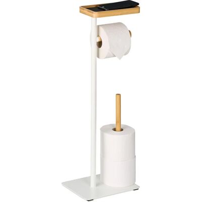 RELAXDAYS Toilet Paper Holder with Extra Space - 65x23x18 cm RELAXDAYS Toilet Paper Holder with Extra Space - 65x23x18 cm