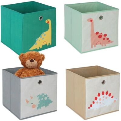 Relaxdays - 10031582_492 - 30x30x30 cm - Flerfärgad - Förvaringsbox Relaxdays - 10031582_492 - 30x30x30 cm - Flerfärgad - Förvaringsbox