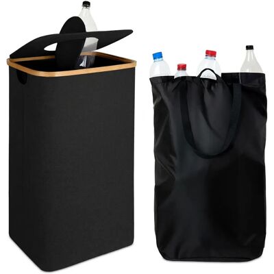 Relaxdays - Rect Bottle Collector - Flaschen-Recyclingbehälter Relaxdays - Rect Bottle Collector - Flaschen-Recyclingbehälter