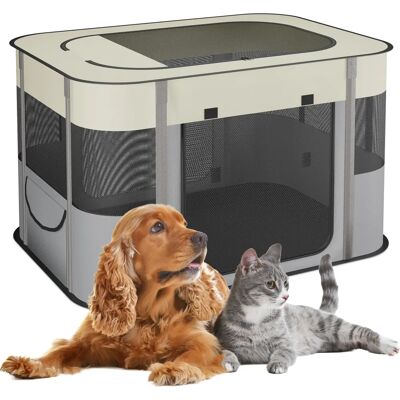 Relaxdays Zusammenklappbarer Hundespielzaun - Mehrere Größen Relaxdays Zusammenklappbarer Hundespielzaun - Mehrere Größen