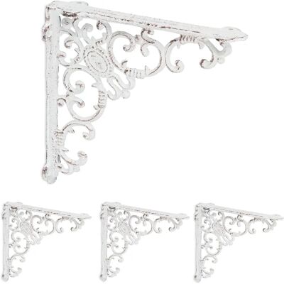 RELAXDAYS - hlp - Weiß - Shelf Brackets RELAXDAYS - hlp - Weiß - Shelf Brackets