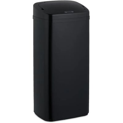 Cestino Automatico Relaxdays - 40L, Nero, Senza contatto, Manuale, Supporto Sacchetti Cestino Automatico Relaxdays - 40L, Nero, Senza contatto, Manuale, Supporto Sacchetti