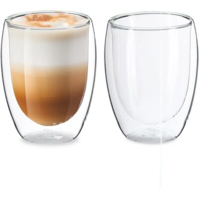 Relaxdays Vasitos Latte Macchiato - Vasos de café Relaxdays Vasitos Latte Macchiato - Vasos de café