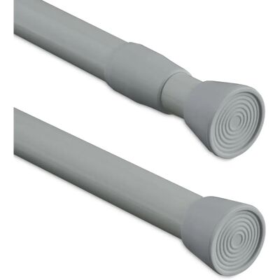 RELAXDAYS Asta a Tension Rod - Adjustable Stainless Steel Curtain, Shower, Closet Bar RELAXDAYS Asta a Tension Rod - Adjustable Stainless Steel Curtain, Shower, Closet Bar