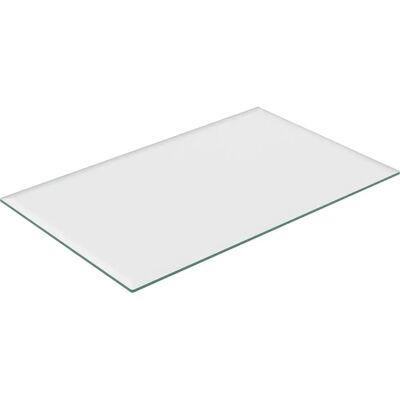 Relaxdays - Glastischplatte - Transparent Relaxdays - Glastischplatte - Transparent