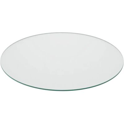 Relaxdays Glasplatte ø 70 cm - Sicherheitsglas Relaxdays Glasplatte ø 70 cm - Sicherheitsglas