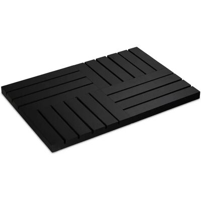RELAXDAYS Bamboo Bath Mat - Non-slip, 61x40cm - Indoor & Outdoor RELAXDAYS Bamboo Bath Mat - Non-slip, 61x40cm - Indoor & Outdoor