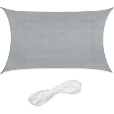 Relaxdays Tente de Soleil Rectangulaire 3x4m Protection UV Relaxdays Tente de Soleil Rectangulaire 3x4m Protection UV