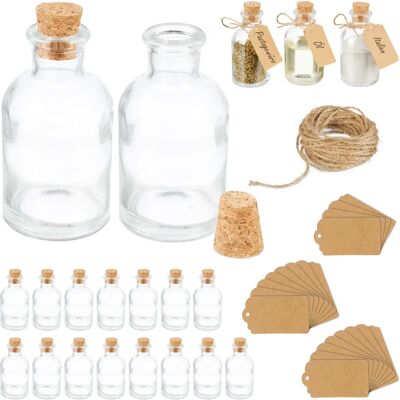 Relaxdays 10048668_683 Contenitore universale - Vetro 60 ml Relaxdays 10048668_683 Contenitore universale - Vetro 60 ml