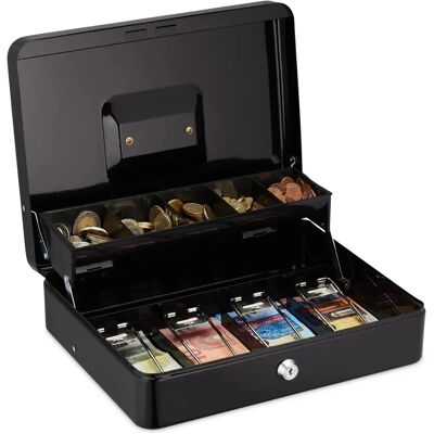 Relaxdays Caja de Dinero con Cerradura Relaxdays Caja de Dinero con Cerradura