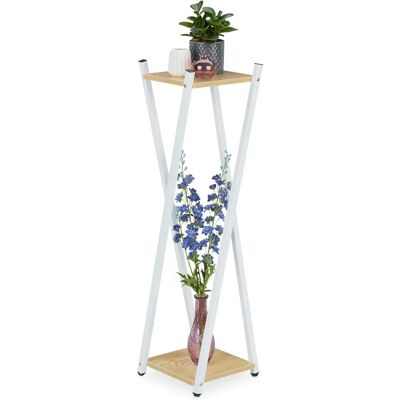 Soporte macetas Relaxdays - 99x28x28cm Estilo Nórdico Soporte macetas Relaxdays - 99x28x28cm Estilo Nórdico