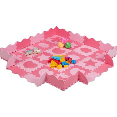 Relaxdays Baby Puzzle Mat - 52 Pieces, Rubber EVA, 1.4 m², Soft Play Area Relaxdays Baby Puzzle Mat - 52 Pieces, Rubber EVA, 1.4 m², Soft Play Area