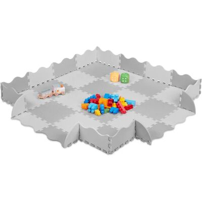 Relaxdays Baby Puzzle Mat - 36 Pieces, EVA Foam, Non-Toxic, 1.4m² Relaxdays Baby Puzzle Mat - 36 Pieces, EVA Foam, Non-Toxic, 1.4m²