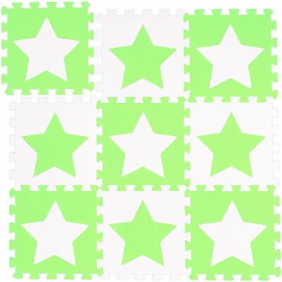 Relaxdays Baby Puzzle Matte - 9 Stück, Ungiftige EVA, Weiche Spieloberfläche Relaxdays Baby Puzzle Matte - 9 Stück, Ungiftige EVA, Weiche Spieloberfläche