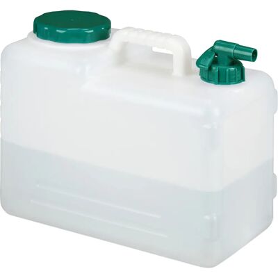 Relaxdays Wasserkanister 15L BPA-frei mit Hahn Relaxdays Wasserkanister 15L BPA-frei mit Hahn