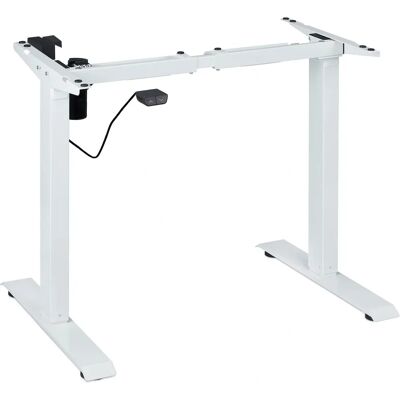 RELAXDAYS Justerbart elektriskt skrivbordsskena - 71-121cm, Vit RELAXDAYS Justerbart elektriskt skrivbordsskena - 71-121cm, Vit