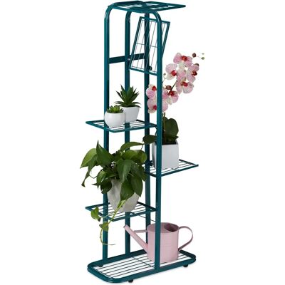 Relaxdays Étagère à Plantes - Support Vertical 6 Niveaux - Vert - Publicité Relaxdays Étagère à Plantes - Support Vertical 6 Niveaux - Vert - Publicité