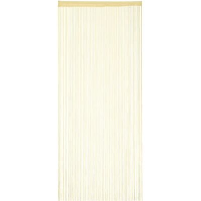 RELAXDAYS Fönstergardin - Beige - 90x245 cm - Justerbar Frynse RELAXDAYS Fönstergardin - Beige - 90x245 cm - Justerbar Frynse