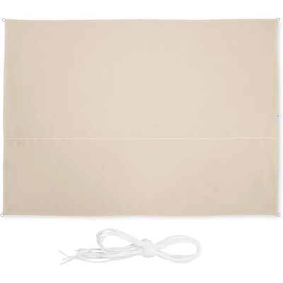 Relaxdays Sonnensegel Rechteckig 2,5x3,5m Wasserabweisend UV Schutz Beige Relaxdays Sonnensegel Rechteckig 2,5x3,5m Wasserabweisend UV Schutz Beige