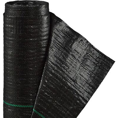 RELAXDAYS - Tela anti hierbas - 100g/m², 5m - Jardín, Invernadero RELAXDAYS - Tela anti hierbas - 100g/m², 5m - Jardín, Invernadero