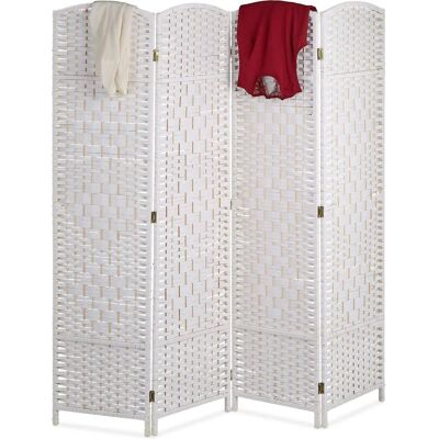 Relaxdays 4-Panel Raumteiler - Innenraum Sichtschutz Relaxdays 4-Panel Raumteiler - Innenraum Sichtschutz
