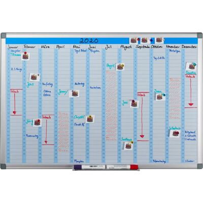 Relaxdays Magnetyczna Tablica - 60 x 90 cm - Wielokrotnego Użytku Organizer Relaxdays Magnetyczna Tablica - 60 x 90 cm - Wielokrotnego Użytku Organizer