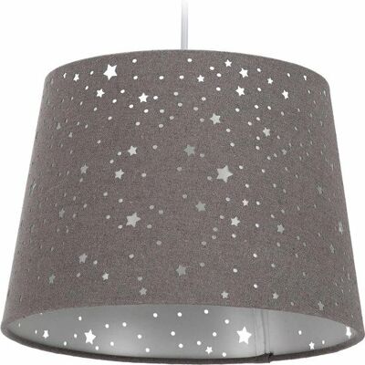 Relaxdays Dziecięca lampa sufitowa z abażurem tekstylnym - Oświetlenie sufitowe Relaxdays Dziecięca lampa sufitowa z abażurem tekstylnym - Oświetlenie sufitowe