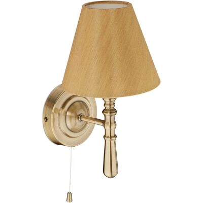 Relaxdays Lampa ścienna z kloszem - Wnętrze, E14 Relaxdays Lampa ścienna z kloszem - Wnętrze, E14