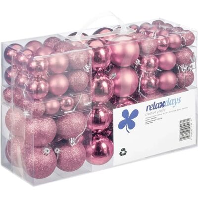 RELAXDAYS Conjunto de Bolas de Navidad - 100 Adornos Decorativos RELAXDAYS Conjunto de Bolas de Navidad - 100 Adornos Decorativos