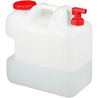 Relaxdays Bidón de Agua - Depósito portátil de 25L para camping Relaxdays Bidón de Agua - Depósito portátil de 25L para camping