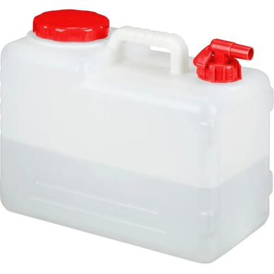Relaxdays Contenitore d'acqua - 15L portatile, senza BPA Relaxdays Contenitore d'acqua - 15L portatile, senza BPA