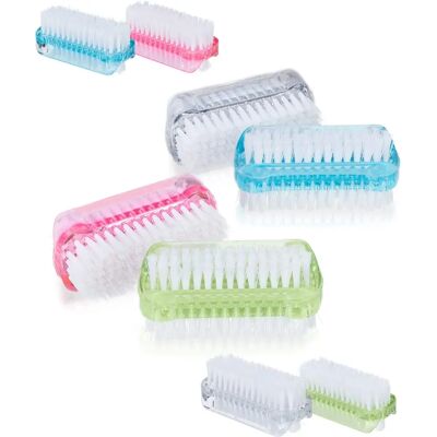 Relaxdays Nail Brush Set - Assorted Colors - 8 Pieces Relaxdays Nail Brush Set - Assorted Colors - 8 Pieces