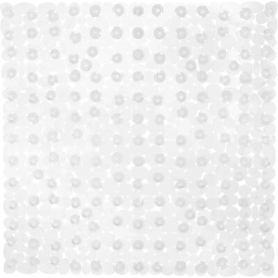 Relaxdays 53x53cm Transparent Non-slip Shower Mat - Shower Accessory Relaxdays 53x53cm Transparent Non-slip Shower Mat - Shower Accessory