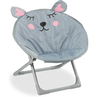 Relaxdays Child Camping Chair - Animal Design - Indoor & Outdoor Relaxdays Child Camping Chair - Animal Design - Indoor & Outdoor