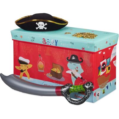 Relaxdays Coffre à Jouets - Rouge, Pliable, Siège pour Enfants - Publicité Relaxdays Coffre à Jouets - Rouge, Pliable, Siège pour Enfants - Publicité