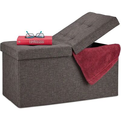 Relaxdays Stauraum-Box mit gepolstertem Sitz - Multifunktionale Möbel Relaxdays Stauraum-Box mit gepolstertem Sitz - Multifunktionale Möbel