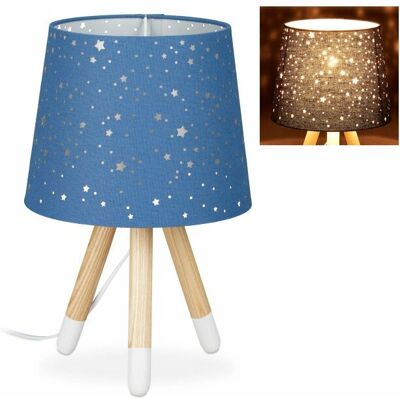 Relaxdays Blaue Stern Kinder Tischlampe Relaxdays Blaue Stern Kinder Tischlampe