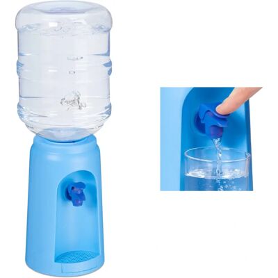 Relaxdays Mini Waterdispenser Blauw - Waterdispenser Relaxdays Mini Waterdispenser Blauw - Waterdispenser