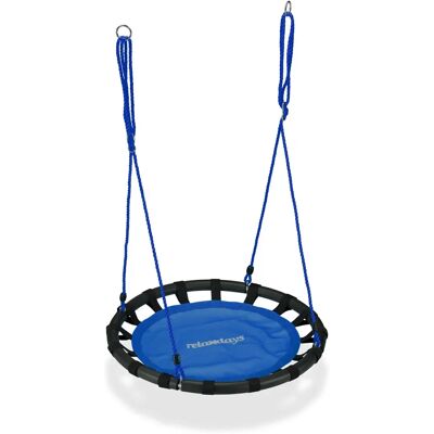 RELAXDAYS Balancelle de jardin réglable - Rond 80cm - Enfant & Adulte - Publicité RELAXDAYS Balancelle de jardin réglable - Rond 80cm - Enfant & Adulte - Publicité