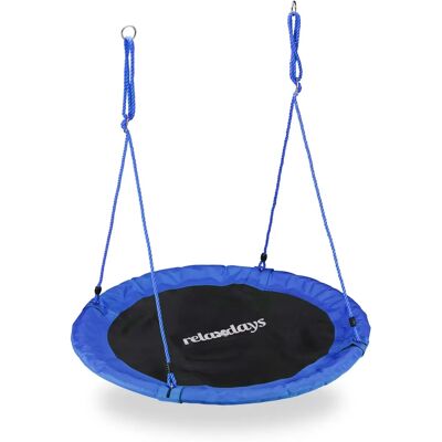 Relaxdays Garden Swing Nest - Adjustable Height - Blue - Garden Product Type Relaxdays Garden Swing Nest - Adjustable Height - Blue - Garden Product Type