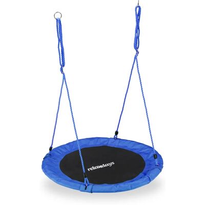 Columpio Nido de Jardín Azul Relaxdays - Para niños y adultos Columpio Nido de Jardín Azul Relaxdays - Para niños y adultos