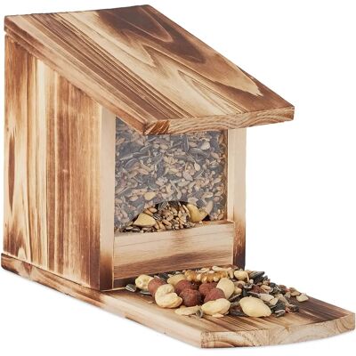 Mangime per scoiattoli RELAXDAYS - Legno e plastica - 17,5x12x25cm Mangime per scoiattoli RELAXDAYS - Legno e plastica - 17,5x12x25cm