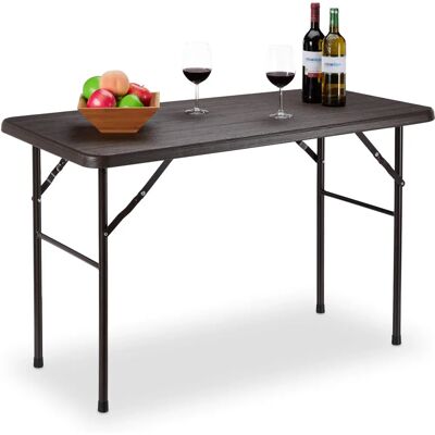 RELAXDAYS Table de Jardin - Imperméable, Pliable, 74x120x60 cm - Publicité RELAXDAYS Table de Jardin - Imperméable, Pliable, 74x120x60 cm - Publicité