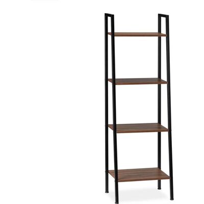 Relaxdays Étagère Industrielle - Quatre Étagères - 136x44x31,5cm - Publicité Relaxdays Étagère Industrielle - Quatre Étagères - 136x44x31,5cm - Publicité