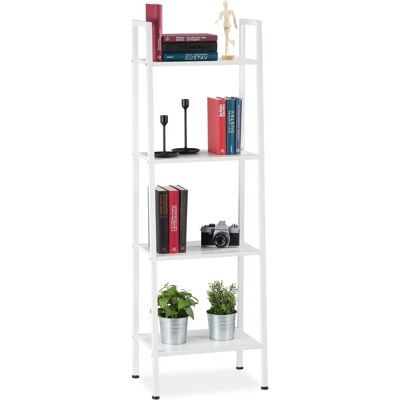 Relaxdays Industriell Hylla - Fyra hyllor - 136x44x31.5cm Relaxdays Industriell Hylla - Fyra hyllor - 136x44x31.5cm