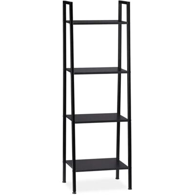 Relaxdays - Industriel - 4-etageres - 136x44x31.5 - Étagère - Publicité Relaxdays - Industriel - 4-etageres - 136x44x31.5 - Étagère - Publicité