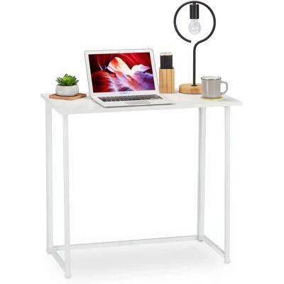 Relaxdays Weiß Klappbarer Schreibtisch - Büromöbel Relaxdays Weiß Klappbarer Schreibtisch - Büromöbel