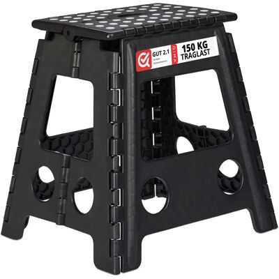 Relaxdays Model Foldable Plastic Stool - Stool Relaxdays Model Foldable Plastic Stool - Stool