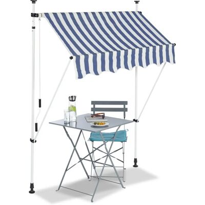 Relaxdays 10025725_773 - Verstellbarer Sonnenschutz für Balkon - 150cm Relaxdays 10025725_773 - Verstellbarer Sonnenschutz für Balkon - 150cm